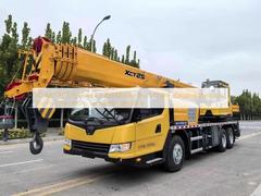 XC-MG XCT25 중고용 25톤 이동 트럭 크레인, 오리지널 수압 붐, 낮은 시간, 우수한 상태